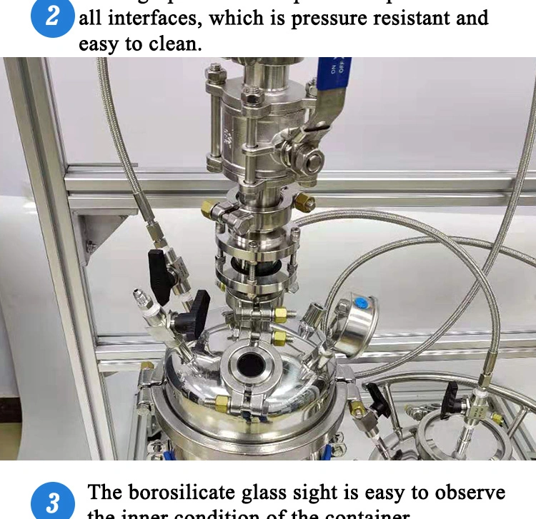 1 Lb Active Passive Closed Loop Extractor Dewaxing System Ethanol Bho Oil Close Extraction Extractor Kit Stainless Steel