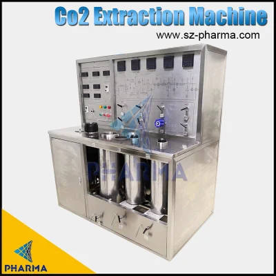 Extractor de aceite de CO2 de circuito cerrado de 1 litro