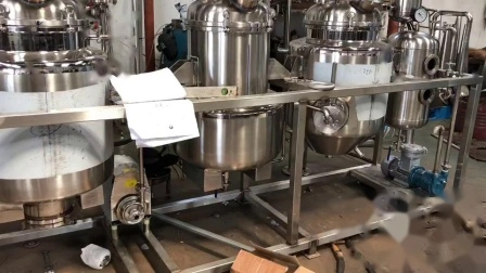 Tanque extractor farmacéutico de aceite esencial de hierbas