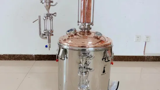 Mini extractor de Bho de la ráfaga del circuito cerrado de la mini máquina de la extracción del butano del alcohol del aceite esencial